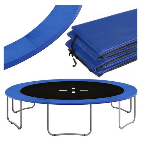 Copertura per molle da 12FT per trampolino 363/366/369cm, blu.