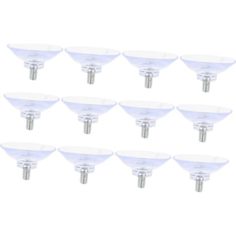 Ventouses transparentes avec vis, antidérapantes pour meubles (1/5)