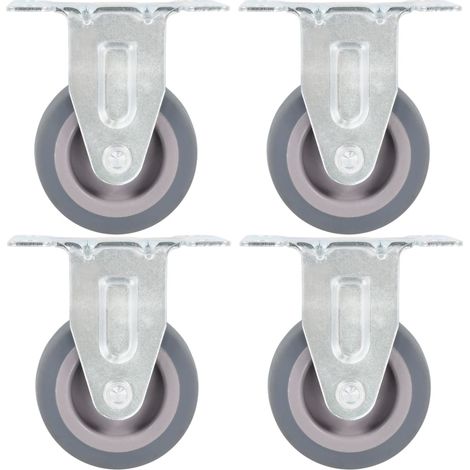Fixed Casters 4 pcs 50 mm vidaXL