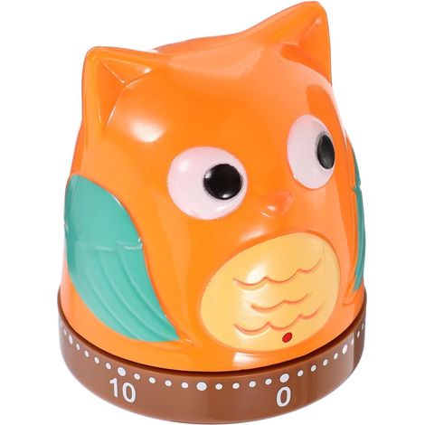 Yardwe Minuteur de Cuisine mécanique Hibou Alarme sonore Forte