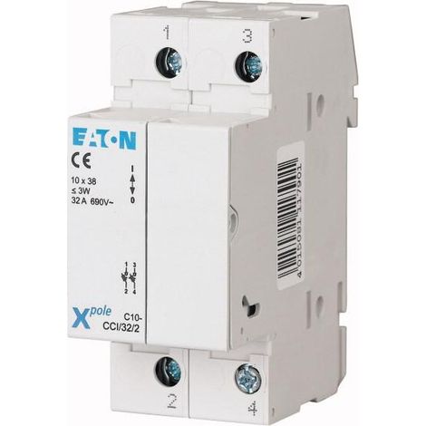 EATON 112232 Coupe circuit 10x38 2p (C10-CCI/32/2)