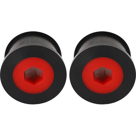 Satz mit 4 Polyurethanbuchsen für die vorderen unteren Querlenker und die hinteren Dreieckslenkerbuchsen, kompatibel mit Mini Cooper S R53 (2000-2008), verstärkter Ersatz, präzises Fahrwerk. (1/5)