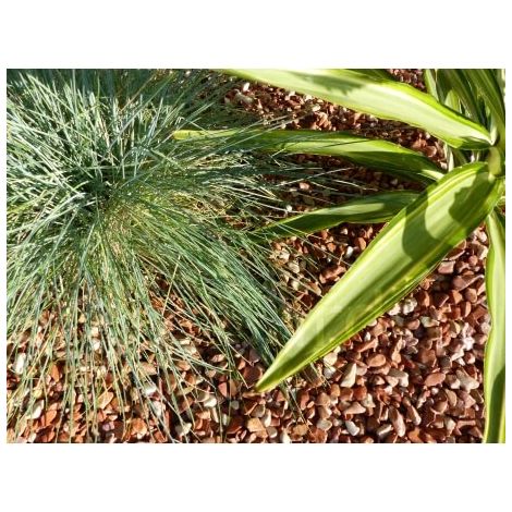 Kieselstein Rot 6-12 - Pack 20 M² - 40 Säcke - 800 kg