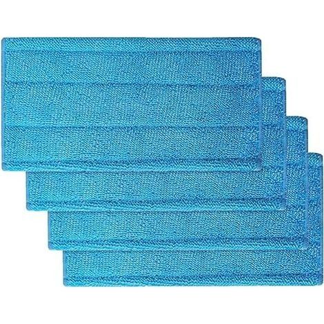 4 Lingette Reutilisable pour swiffer wetjet Serpillières Remplacement wetjet Balai Spray Lavable en Machine (4) (1/5)