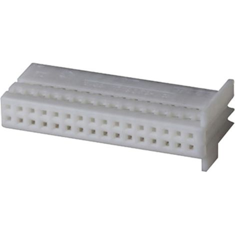 Connettore Micro-Power Quadlok System Maschio 2x16 vie bianco