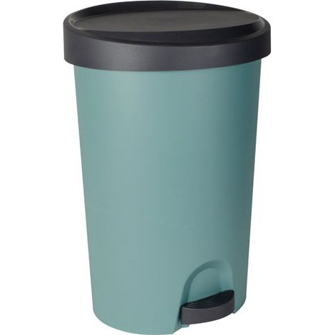 Bidoncino con pedale Stepy 27l Verde Eucalipto / Antracite - Eda