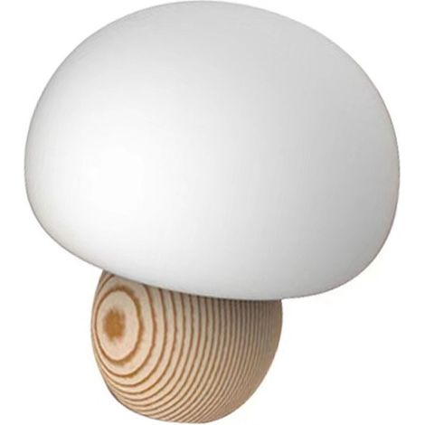 Mini veilleuse bébé rechargeable USB avec base magnétique et télécommande, adorable petite lampe de chevet pour la chambre.