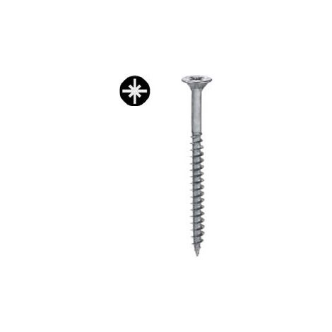 CONNEX - 30 VITI TESTA PIANA SVASATA ZINCATE 3,0X20mm