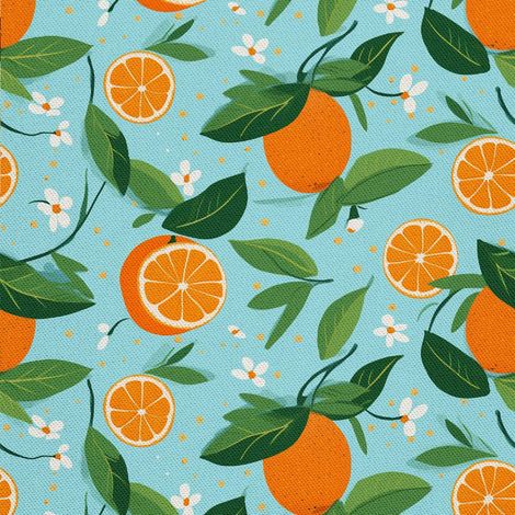 Tela decorativa para exteriores Oxford - Motivo frutal DX6845 (1/5)
