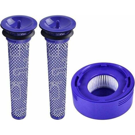 Filterset für Dyson V8 V7 Absolute Animal Staubsauger, HEPA-Filter-Ersatzzubehör (1/4)
