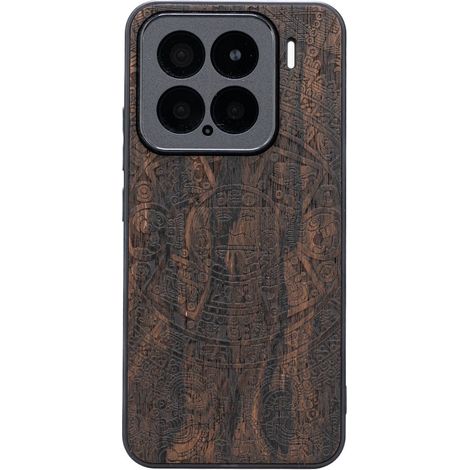 Bewood Holzetui für Xiaomi 15 AZTEC CALENDAR ZIRICOTE (1/5)
