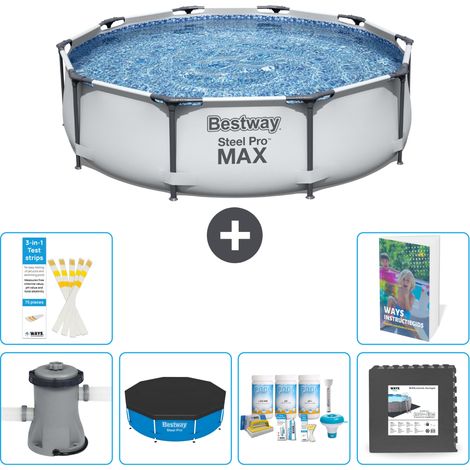 Bestway Steel Pro MAX Rund - 305x76 cm - 7-teilig S238