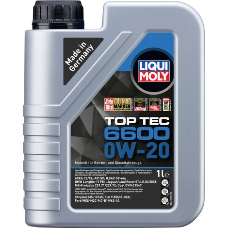 Liqui Moly Motoröl Top Tec 6600 0W-20 1 L Motoröle & Additive (1/2)