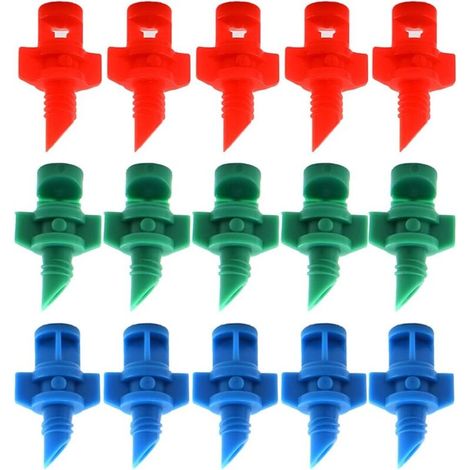 120 Mikro-Nebel-Sprinkler für die Gartenbewässerung, 90/180/360°-Refraktionssprüher, für Rasen- und Grünflächenbewässerungssysteme (1/4)
