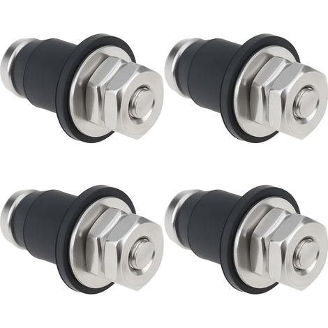 Lot de 4pcs Capteurs de Niveau d'eau RV 5mm à Visser 5/8x1x3/8 Pouces pour Réservoirs d'eau Fraîche (1/5)