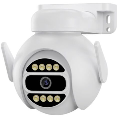 CaméRa WiFi 2MP Full HD CaméRa de Surveillance Wi-FI ExtéRieure Protection de SéCurité Vision Nocturne Moniteur éTanche pour Maison Intelligente (1/5)