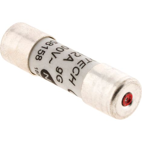 Lot de 5 fusibles céramique 10,3x 38 - 32A à voyant - NF - Zenitech (1/3)