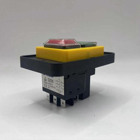 2 interrupteurs intégrés DZ05 400 V pour divers outils électroportatifs stationnaires - Identique au modèle KJD18 de Construction (1/5)