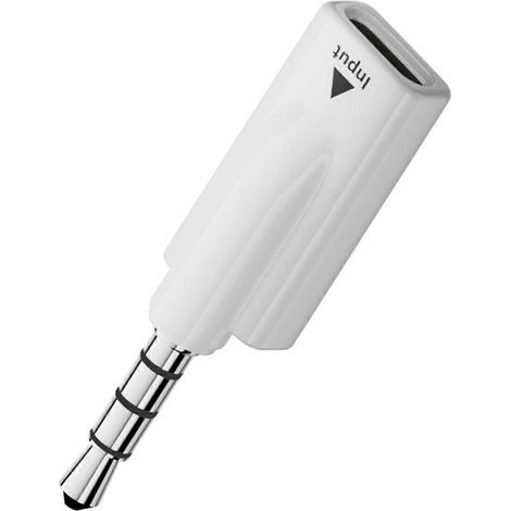 Adaptateur audio AUX de type C femelle vers 3,5 mm mâle/femelle de haute qualité, prend en charge la sortie audio haute résolution, durabilité accrue, fabriqué en matériau ABS, blanc. (1/5)
