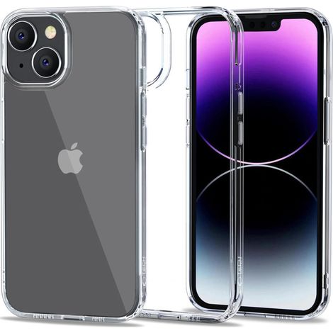 PELLICOLA PROTETTIVA TECH-PROTECT FLEXAIR HYBRID PER IPHONE 14 TRASPARENTE (1/5)