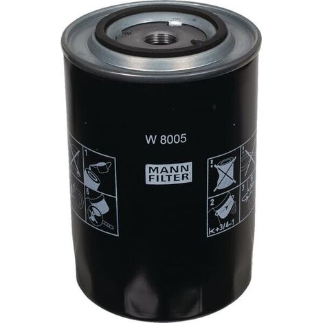 Filtro intercambio para aceite lubrificaci贸n MANN-FILTER W8005