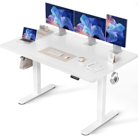 Höhenverstellbarer Schreibtisch Elektrisch 160x80 cm (1/5)