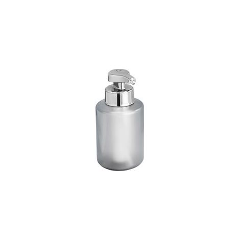Distributeur de Savon Automatique 320ml Acier Inoxydable 304SS Rechargeable, Sans Contact, Argenté pour Salle de Bain
