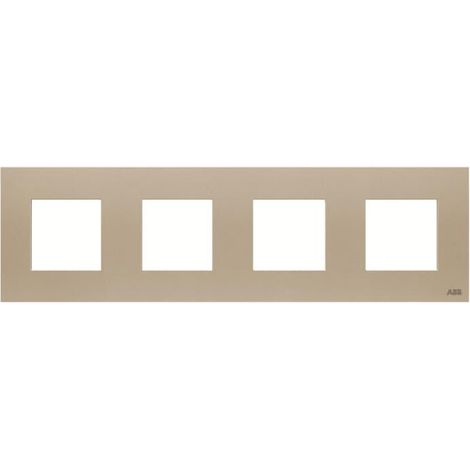 Zenit Plaque de Finition 4X2 modules Champagne 2CLA227400N1902 ABB N2274CV