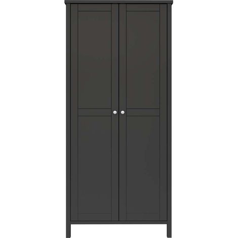 Ebuy24 – Armoire de rangement 2 portes couleur café – Matériaux de haute qualité – Design fonctionnel et esthétique – Pour toutes les pièces (1/5)