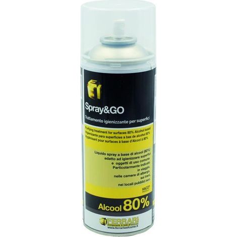 Spray&go trattamento igienizzante per superfici 400 ml ferrari welcome 17.242