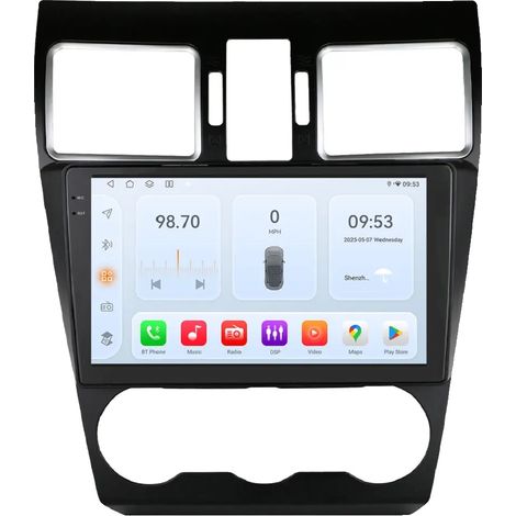 Autoradio, touchscreen, compatibilità con smartphone, compatibile con Subaru Impreza 2016, Forester WRX STI XV Crosstek, QS8 AHD2 AI (1/2)