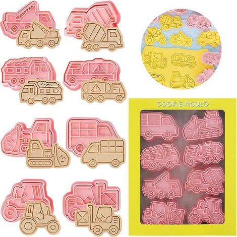 8 formine per biscotti a forma di animali per bambini (1/5)