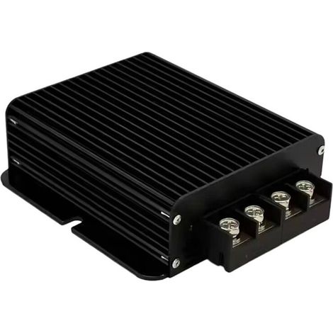 Convertidor CC de 20-60 V a 12 V 50 A, convertidor elevador, regulador de voltaje CC, transformador de 600 W (1/2)