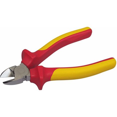 Stanley – Pince coupante isolée 160mm – Isolation 1000V – Mâchoires aiguisées pour coupe précise – Conçue pour électriciens (1/5)