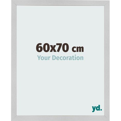 yd. - Cadre photo 60x70 - Acier Inoxydable - MDF - Bologna (1/5)
