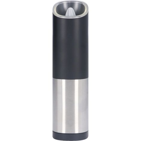 Moulin à poivre électrique rapide, démarrage 1 bouton, 7 niveaux réglables, broyeur à poivre portable pour maison (1/5)