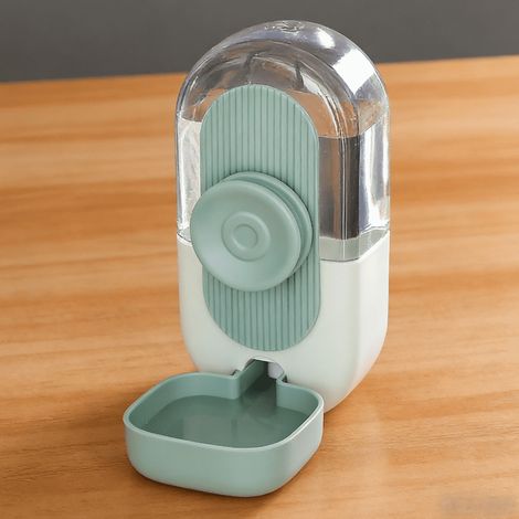 Mangiatoia automatica per uccelli con erogatore d'acqua, alimenta automaticamente gli uccelli, adatta a pappagalli, calopsitte, canarini e parrocchetti.