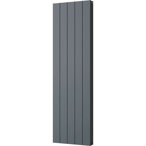 Thetford - Anthracite Vertical Radiator Double Panel H1600mm x W466mm Smooth