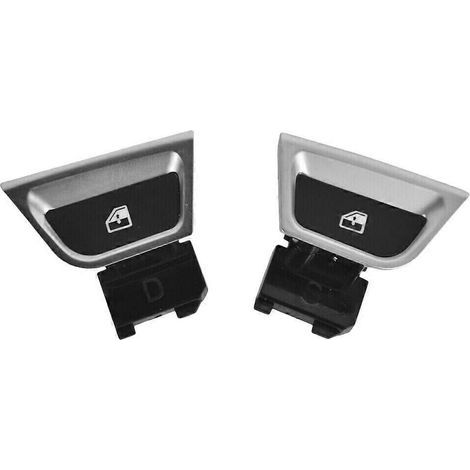 Une paire de boutons et supports d'interrupteur de vitre électrique 309096 et 309097 compatibles avec les normes California T 2015-2018. (1/5)