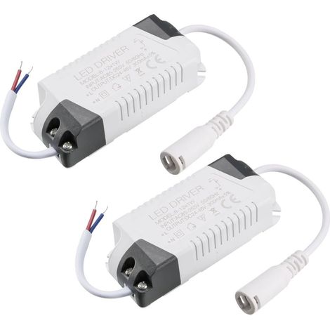 Constant Current 300mA Haute Power LED Driver DC Connecteur Source Courant 2Pcs 12W 8 (1/3)