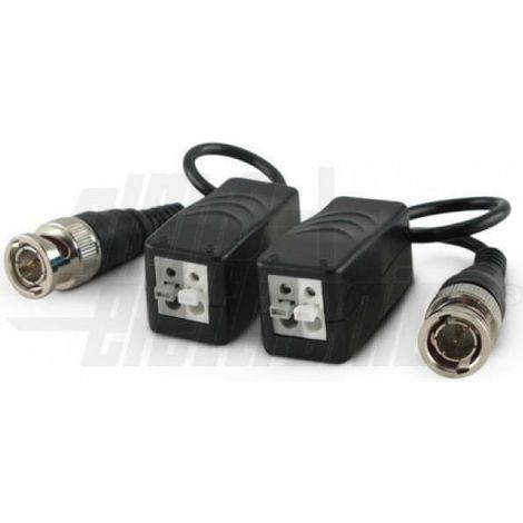Alpha elettronica video balun passivo 1ch hd con cavetto hd ct824/1 (1/5)