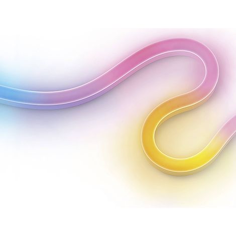 WiZ Neon Flex Strip RGBIC 3 Mètres Lumière blanche et colorée - Incl. 1 Câble d'alimentation (1/5)