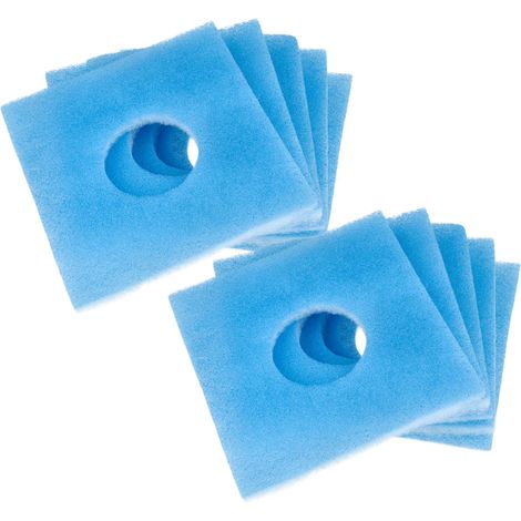 vhbw 10x Air Filter G3 compatible with Limodor / Limot cover SD Vent, Series F/C Condensation Damp Control Ventilator - Blue White (1/4)