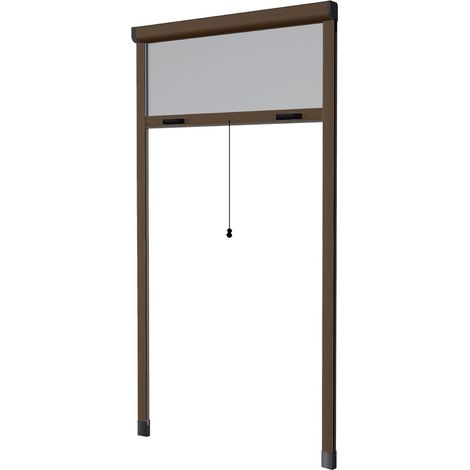 ZANZARIERA ROTO 140x250 CON FRIZIONE RAL 8017