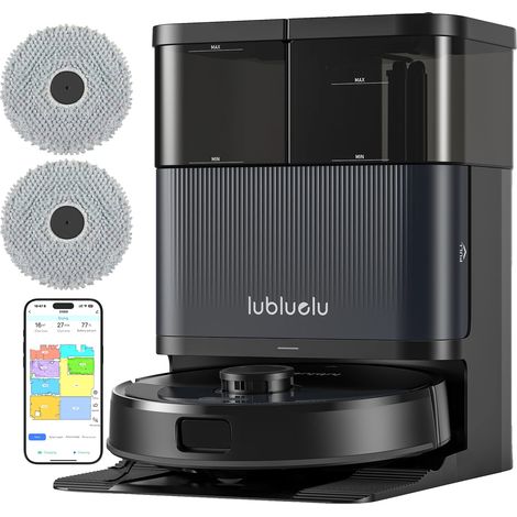 Robot aspirapolvere lavapavimenti, base autopulente, aspirazione fino a 10000 Pa, s1000, UE (1/2)
