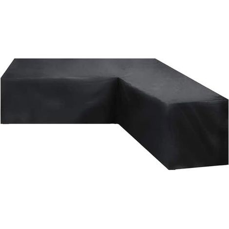 Housse pour chaise de jardin - 215 x 215 x 87 cm - Housse pour banc en V - Housse pour mobilier de jardin - Tissu Oxford 210D - Housse de protection imperméable (1/5)