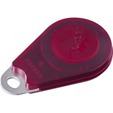 Badge M. L. ROUGE, détect. 1 m, prog. HEXACTWEB, pile incluse-Délai 3 semaines - AIPHONE HEBRMLR