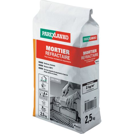 PAREXLANKO Feuerfester Mörtel - 2,5kg - 02874