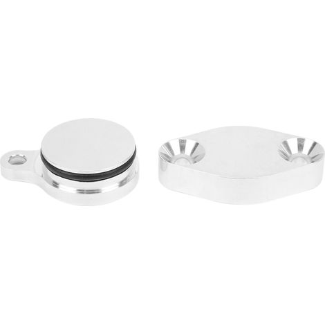Plaque d'obturation EGR admission échappement en aluminium pour Silverado 4.8L 5.3L 6.0L, kit de remplacement robuste (1/5)