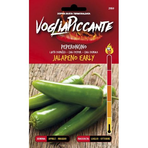 HOT PEPPERS JALAPENO EARLY (1/2)